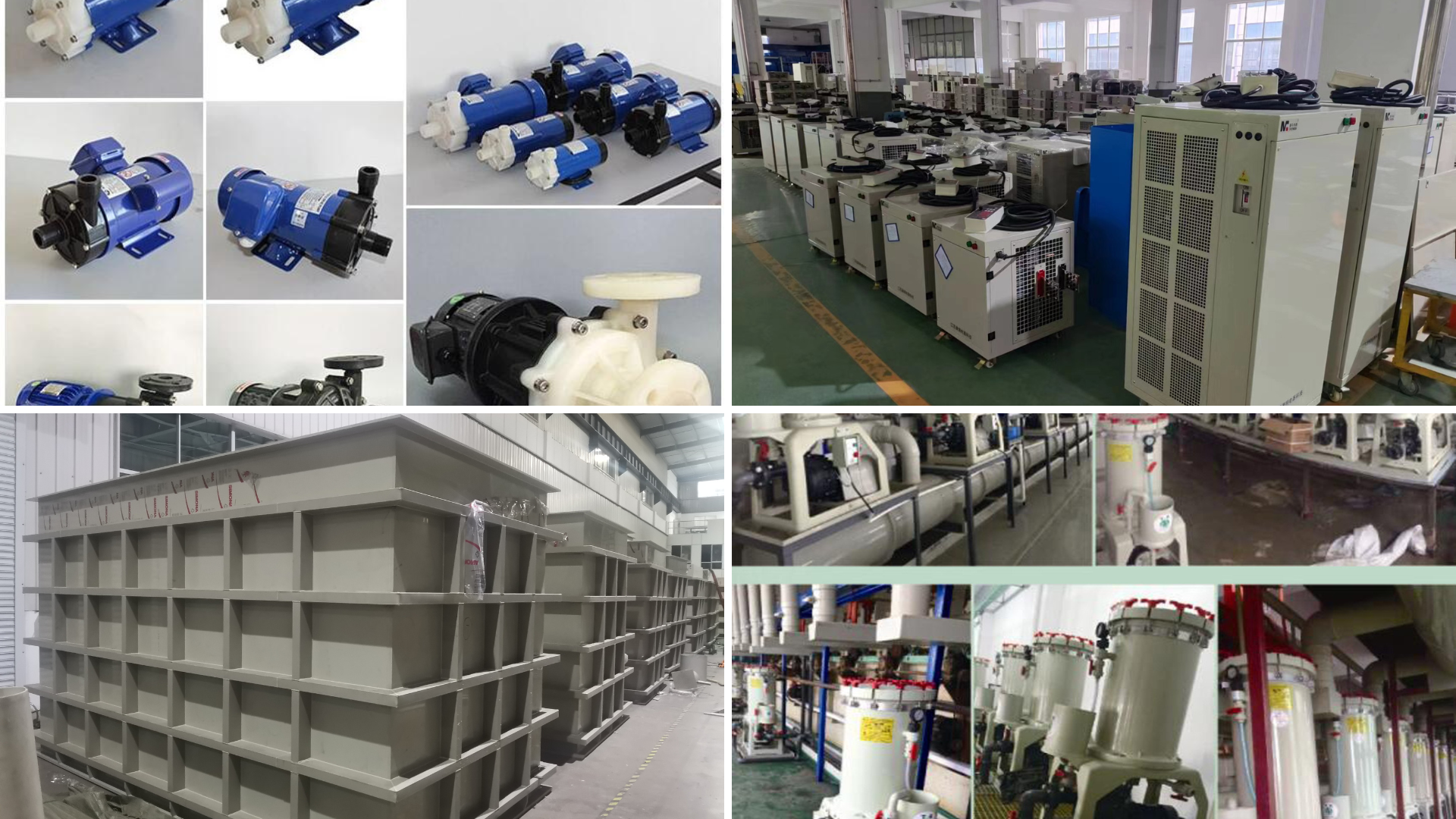 chemical pumps, rectifier, polypropylene, pp tank, wastewater, electroplating